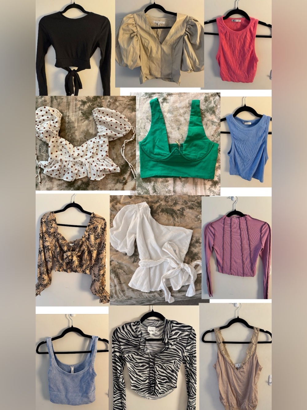 BUNDLE of 12 Tops (Zara, MinkPink, Runaway the label, Endless Rose, etc)